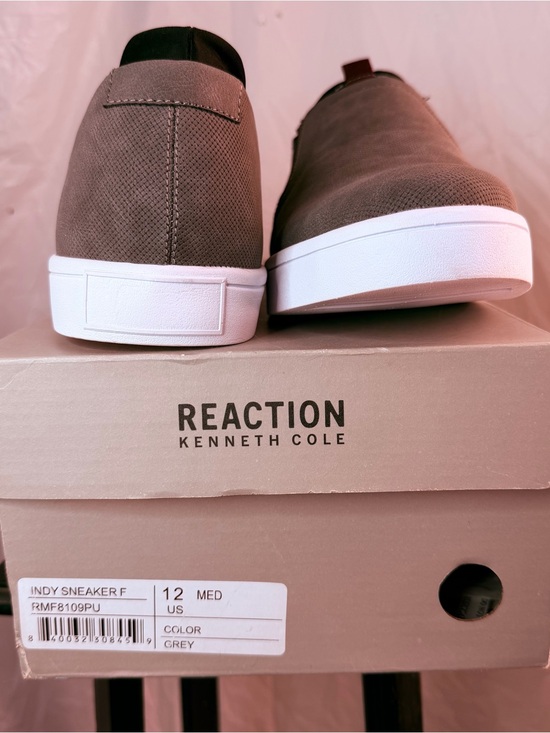 Kenneth Cole Other - Kenneth Cole Reaction Slip-On Sneakers in Grey and White